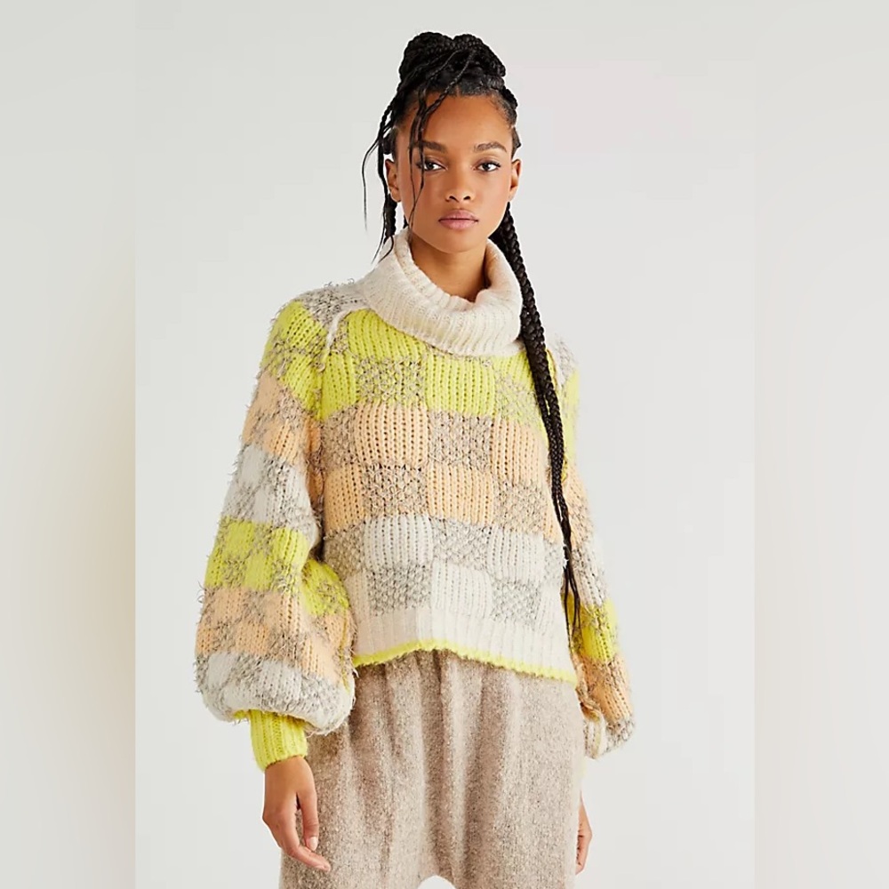 Free People Check Me Out Pullover